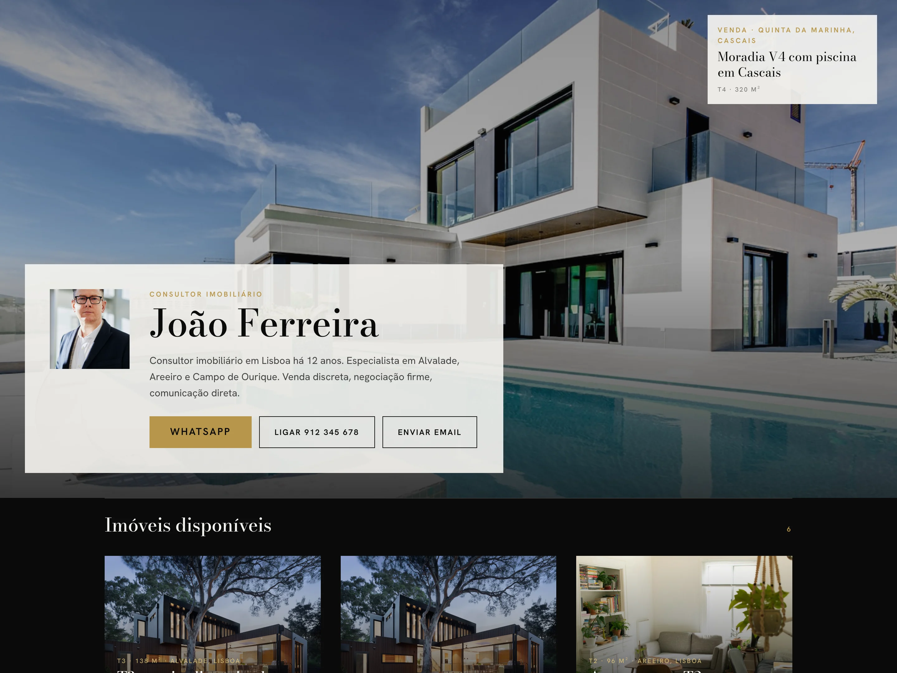 O site de consultor